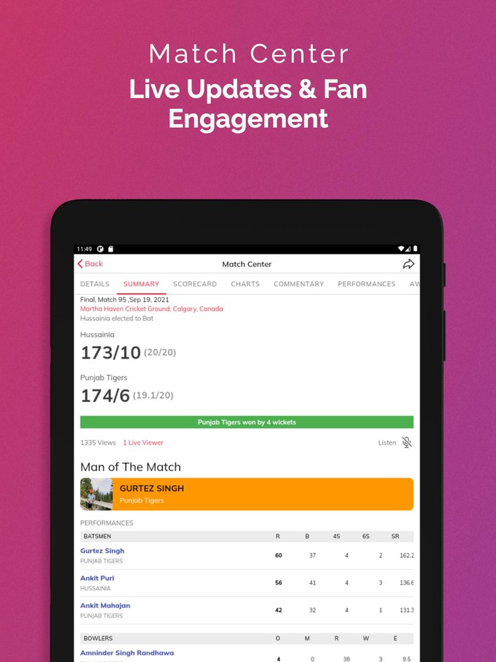 CrickPro - Cricket Scoring App screenshot image 20_Popularmodapk.com