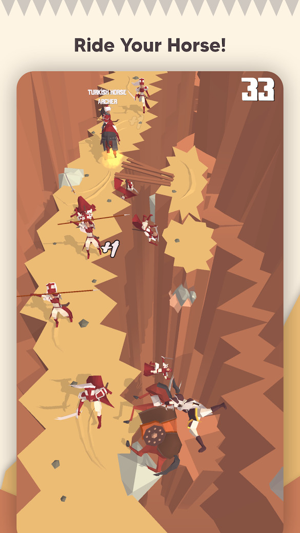 Ride to Victory - Ottoman War Endless Run(MOD) screenshot image 16_Popularmodapk.com