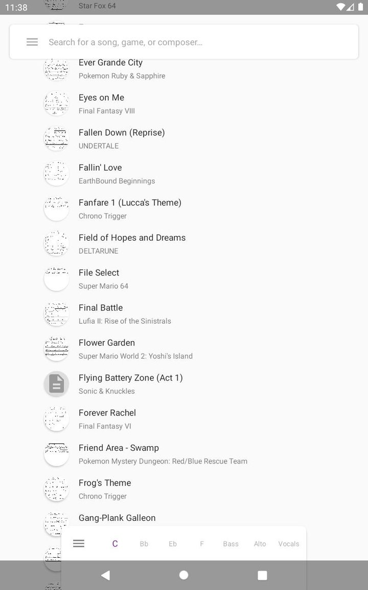 VGLeadSheets screenshot image 7_Popularmodapk.com