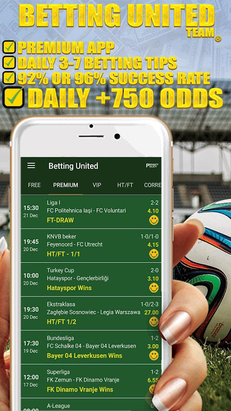 Betting United: Betting Tips screenshot image 1_Popularmodapk.com