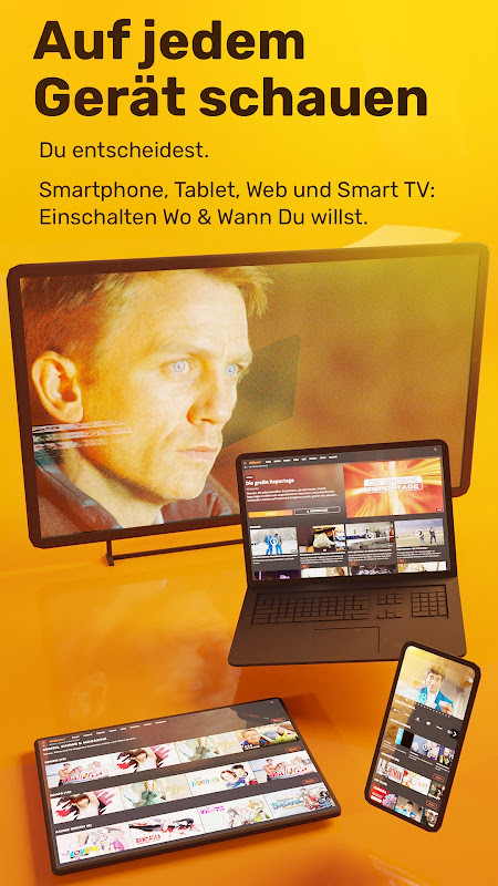 dailyme TV, Serien, Filme & Fernsehen TV Mediathek screenshot image 1_Popularmodapk.com