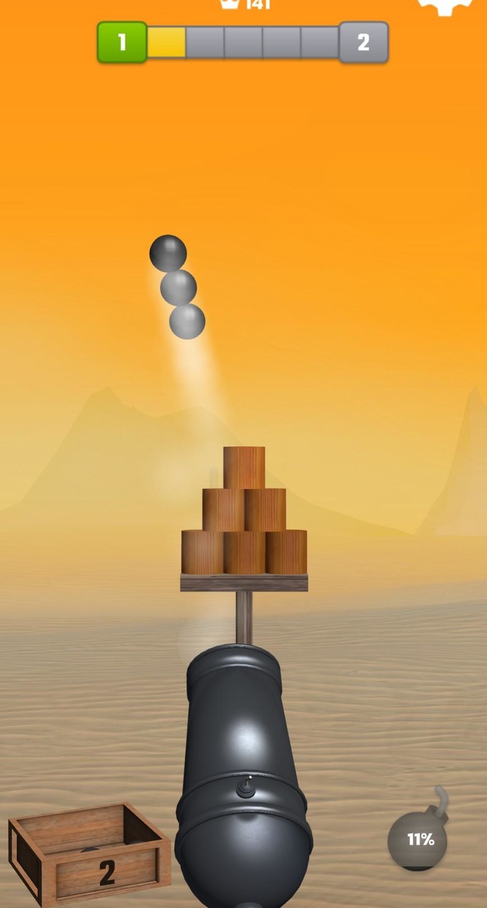Cannon Ball 3D Ball blast 2023 screenshot image 4_Popularmodapk.com