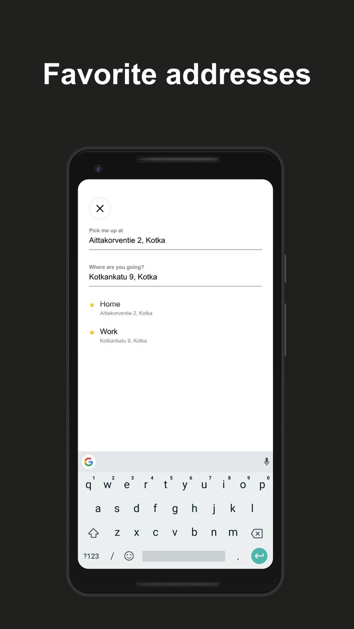 Taksiparoni: taxi in Kotka screenshot image 2_Popularmodapk.com