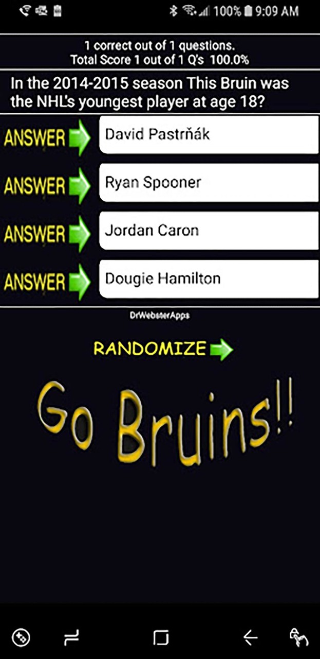 Trivia & Schedule Bruins Fans screenshot image 2_Popularmodapk.com