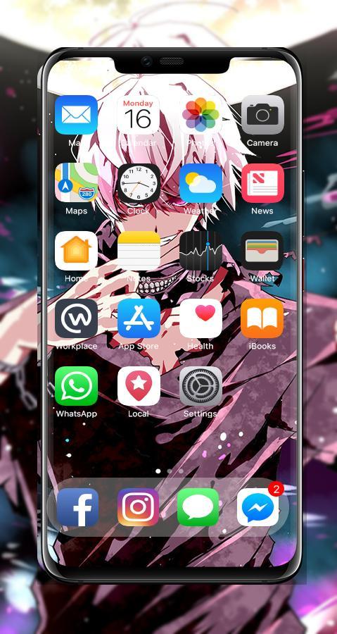 Wallpaper Anime Tokyo Ghoul screenshot image 9_Popularmodapk.com