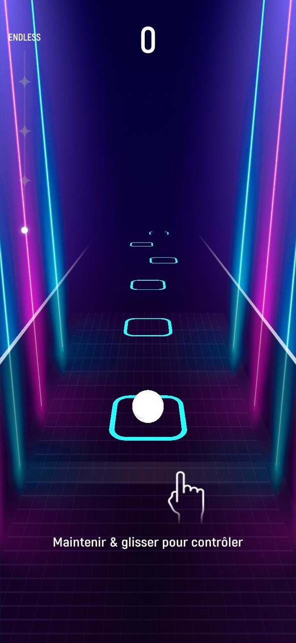 EXO : Neon Kpop Tiles Hop ball screenshot image 2_Popularmodapk.com