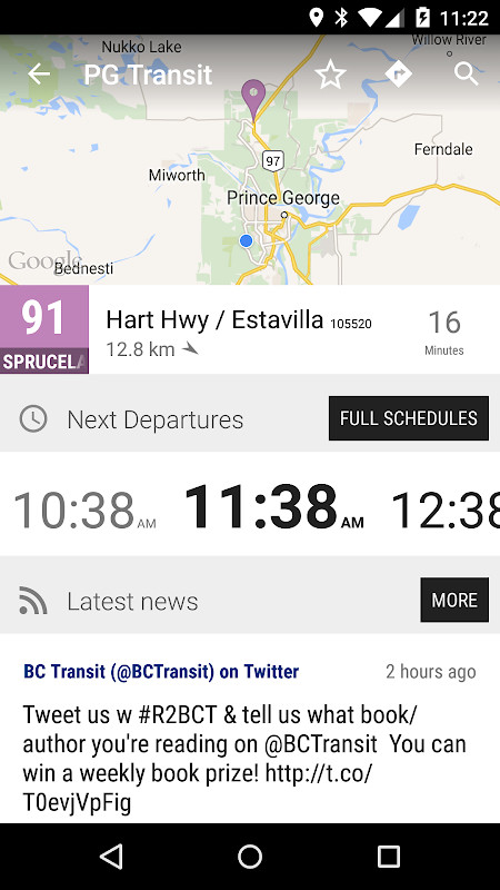 Prince George Bus - MonTransit screenshot image 1_Popularmodapk.com
