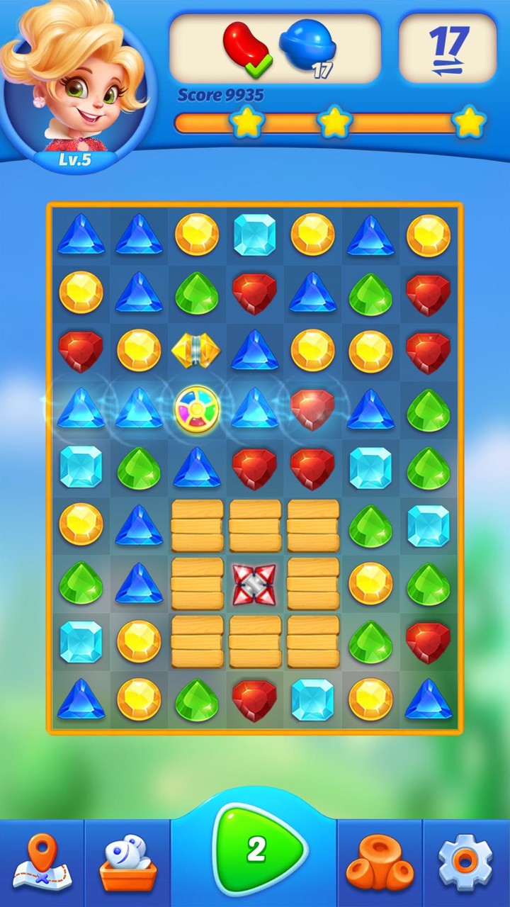 Jewel crush - color match game screenshot image 5_Popularmodapk.com