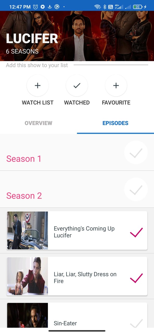 I WATCHED-Track Shows & Movies screenshot image 4_Popularmodapk.com