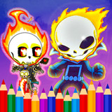 Ghost Rider Game Coloring Book1.0_Popularmodapk.com