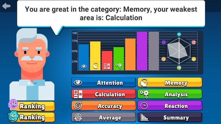 Neurobics: 60 Brain Games<span>(mod)</span> screenshot image 5_Popularmodapk.com