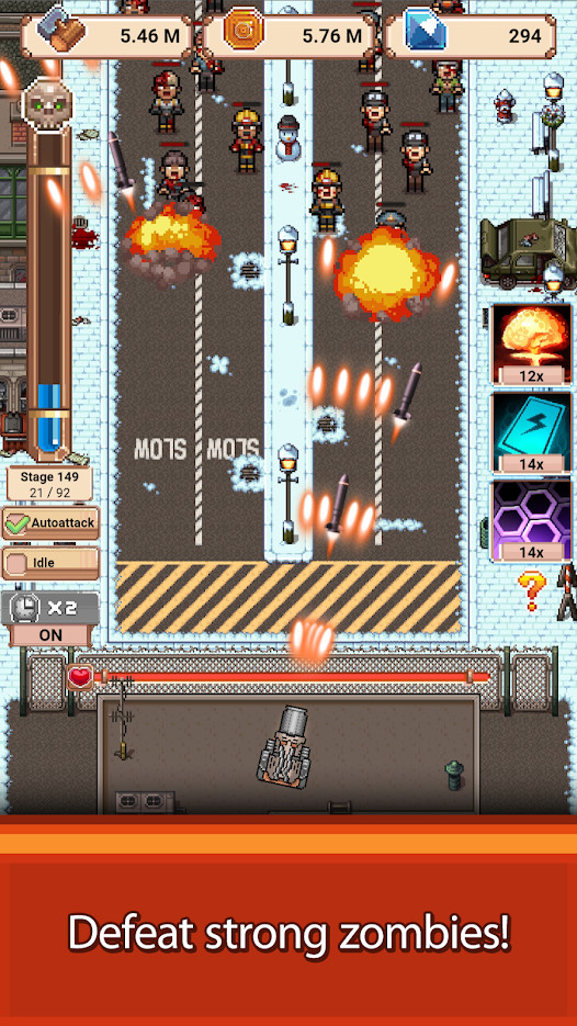 Idle Zombie Shelter: Build and Battle(Large currency) screenshot image 1_Popularmodapk.com