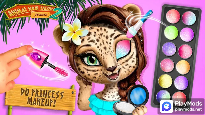 Jungle Animal Hair Salon 2<span>(Unlimited Money)</span> screenshot image 1_Popularmodapk.com
