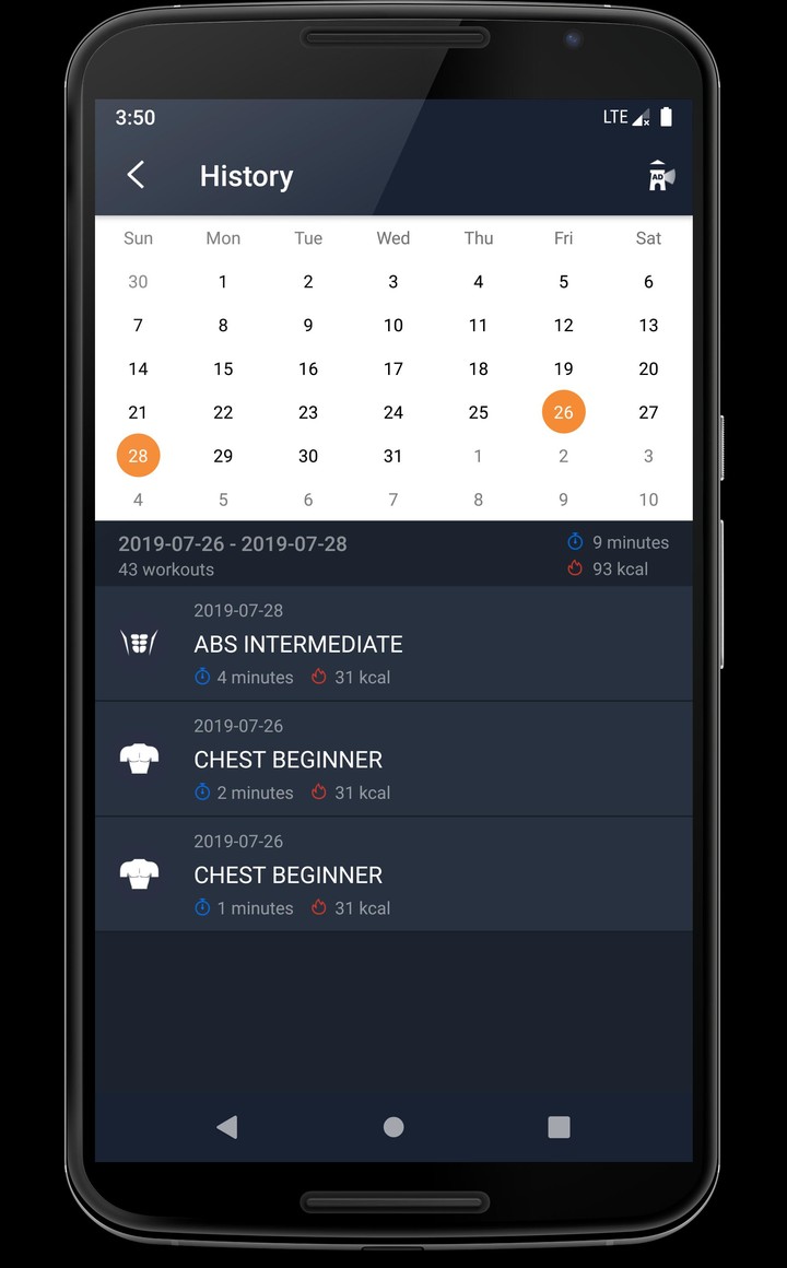 Home Workout - Work out at home - No Equipment screenshot image 3_Popularmodapk.com
