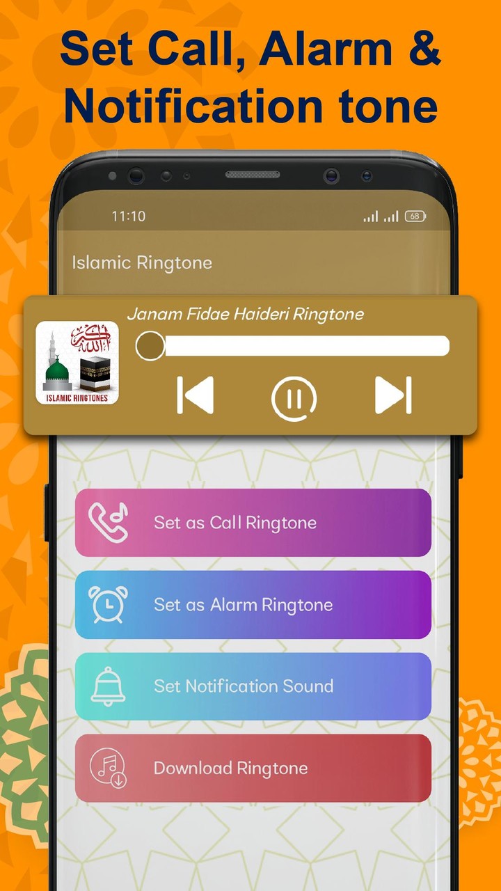 Islamic Ringtones: Caller Tune screenshot image 7_Popularmodapk.com