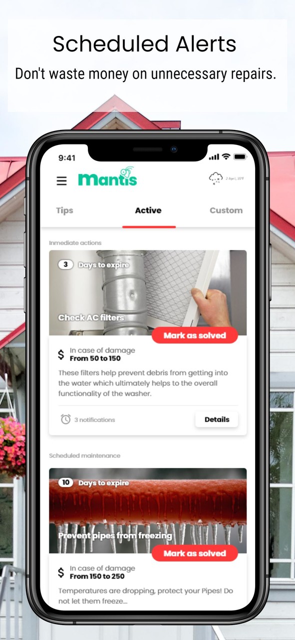 Mantis - Your Maintenance App screenshot image 8_Popularmodapk.com