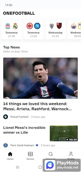OneFootball(No Ads) screenshot image 1_Popularmodapk.com