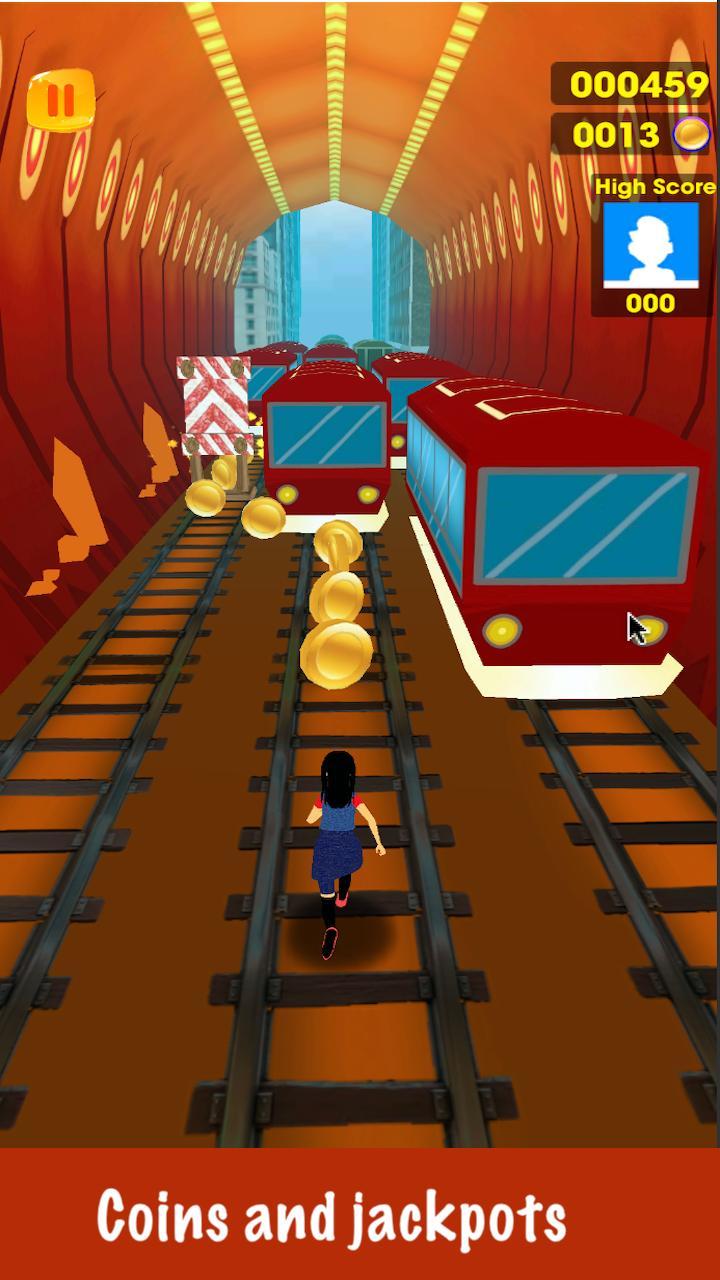 Subway 3D Endles Train SurfRun screenshot image 3_Popularmodapk.com