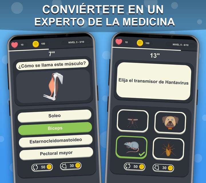 Doctor Trivia - Quiz Medicina screenshot image 1_Popularmodapk.com