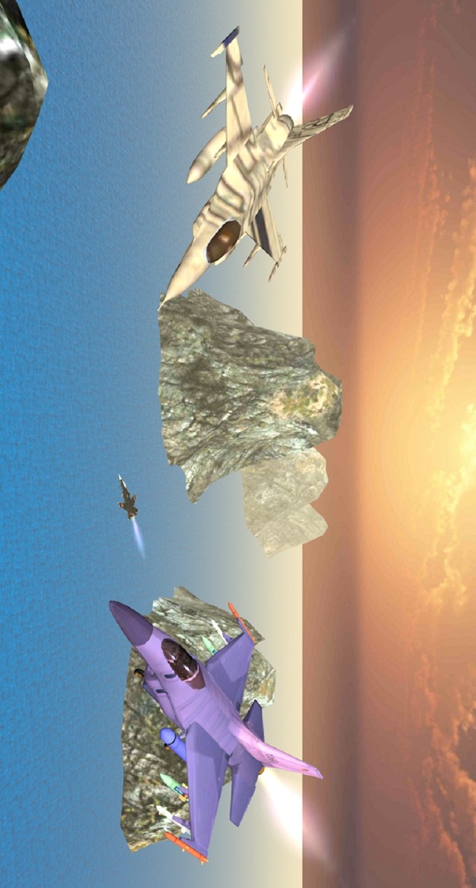 Fighter Jet Air Strike: Gunship Battle screenshot image 1_Popularmodapk.com