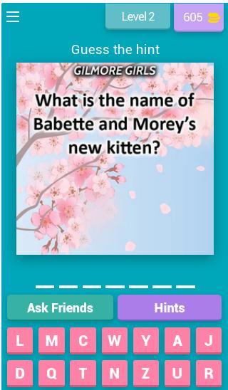 Gilmore Girls Trivia Quiz screenshot image 3_Popularmodapk.com