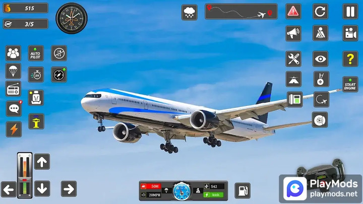 Real Flight Sim Airplane Games<span>(No Ads)</span> screenshot image 5_Popularmodapk.com