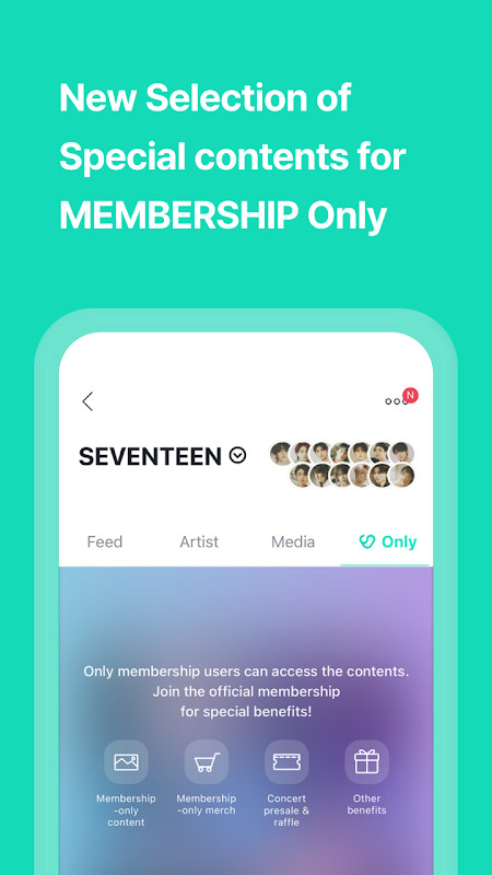 Weverse screenshot image 1_Popularmodapk.com