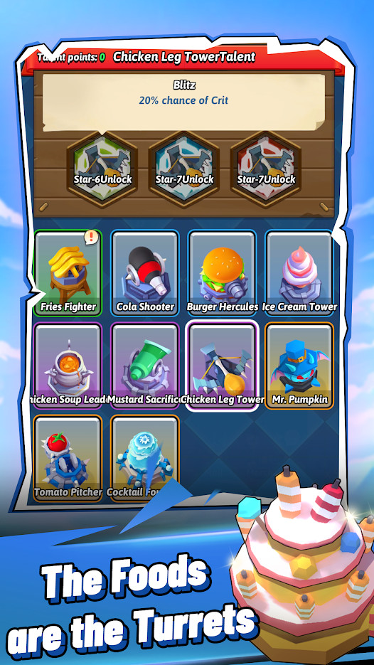 Burger Legend: Idle Hero TD screenshot image 4_Popularmodapk.com