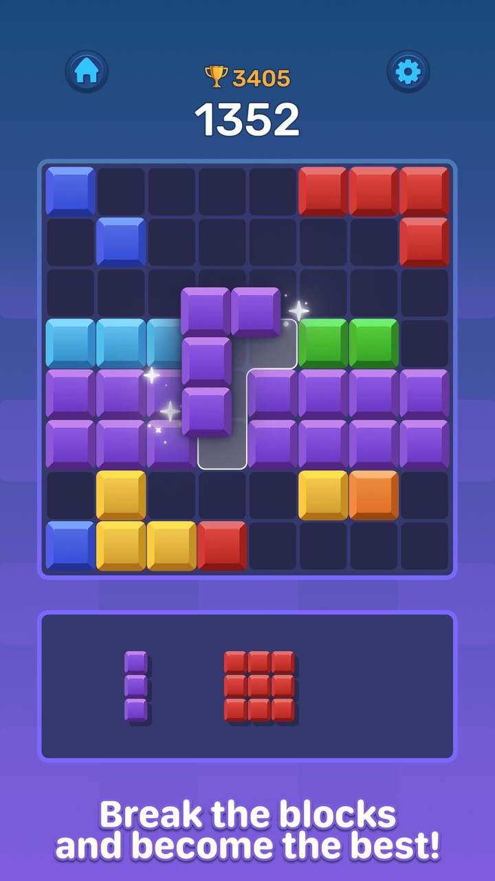 Boom Blocks Classic Puzzle screenshot image 2_Popularmodapk.com