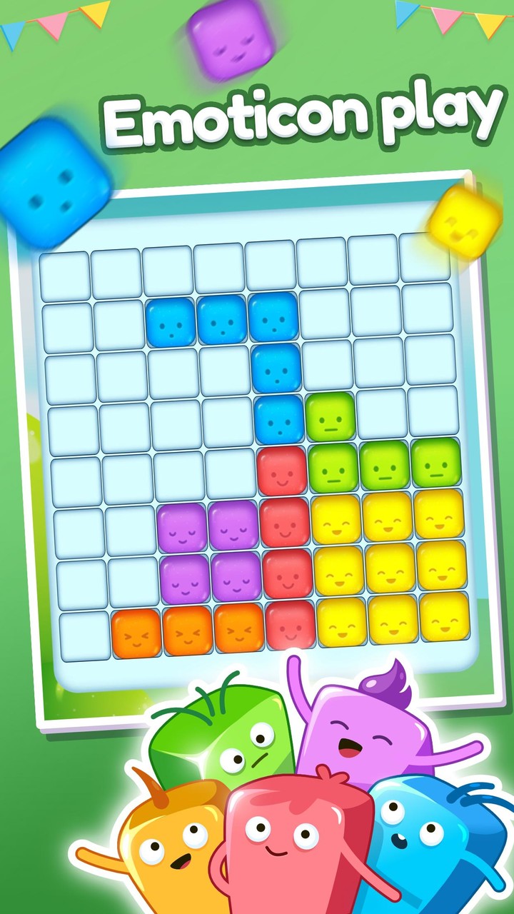 Emoji Block Puzzle screenshot image 2_Popularmodapk.com