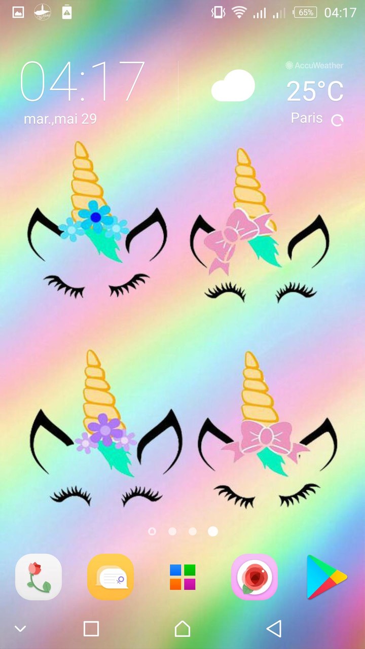 Cute Unicorn Girl Wallpapers - Kawaii backgrounds screenshot image 15_Popularmodapk.com