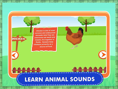 Farm Animals Sounds Kids Game - Animal Noises Quiz<span>(Paid for free)</span> screenshot image 9_Popularmodapk.com