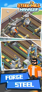Steel Mill Manager Tycoon Game<span>(Lots of diamonds)</span> screenshot image 1_Popularmodapk.com