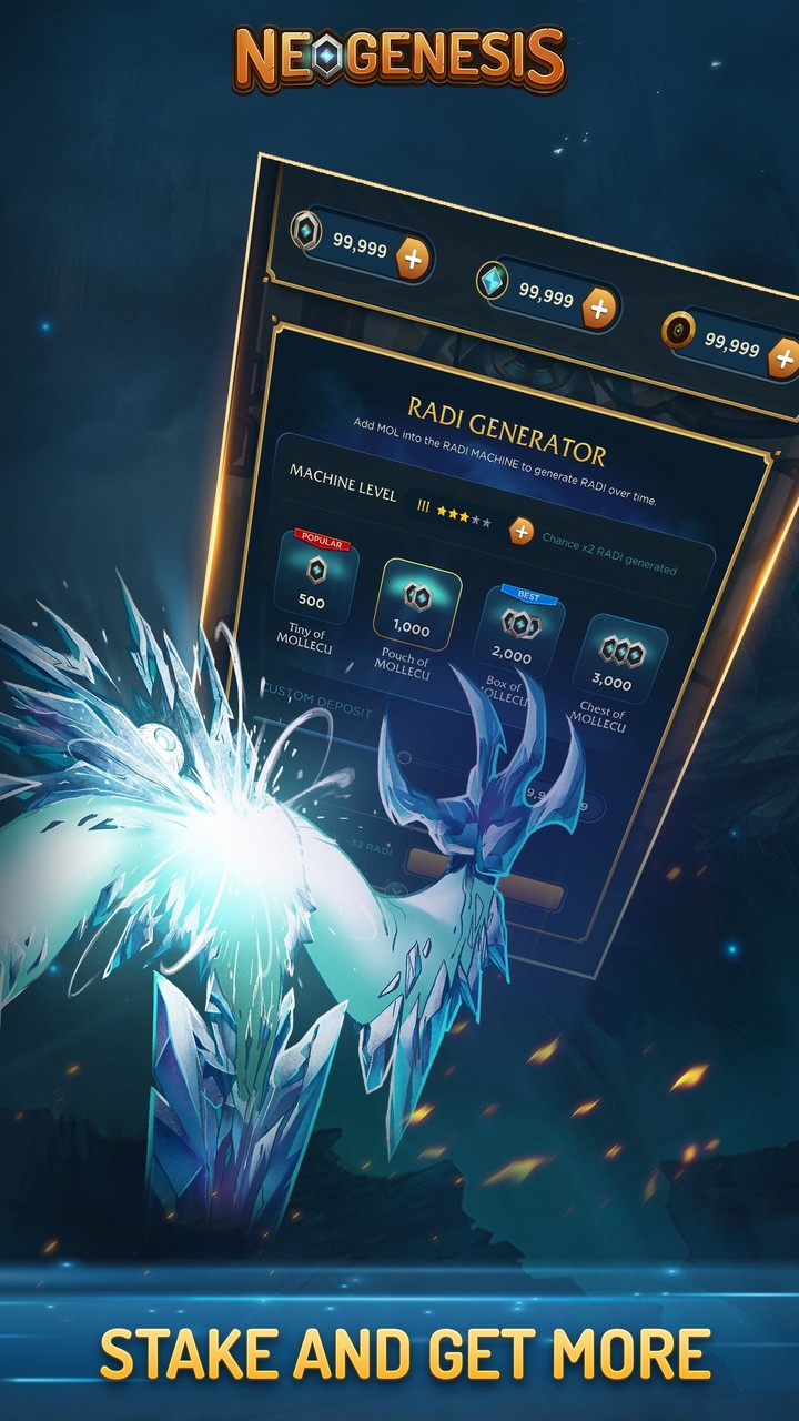 Neogenesis - Auto Combat TCG screenshot image 5_Popularmodapk.com