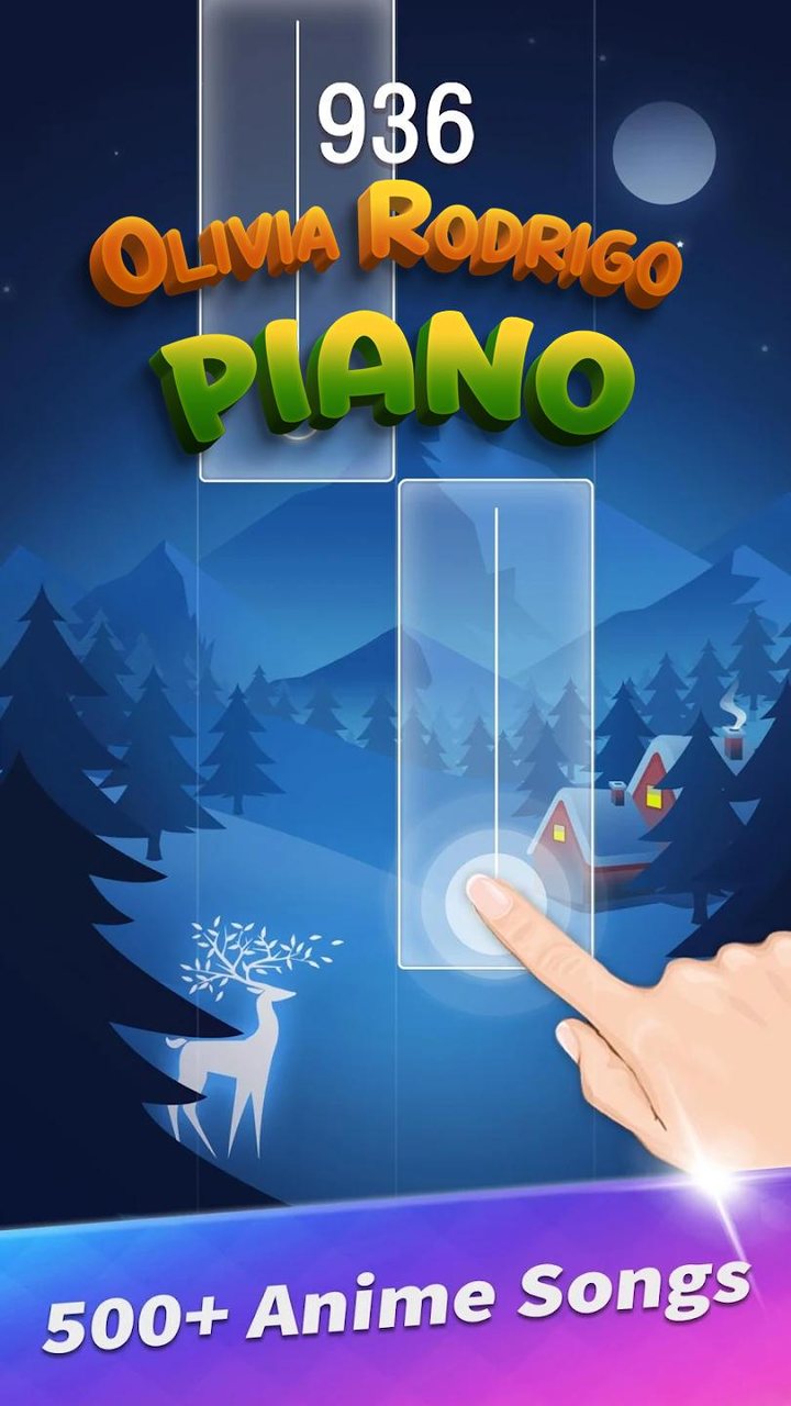 Olivia Rodrigo Piano Tiles screenshot image 3_Popularmodapk.com