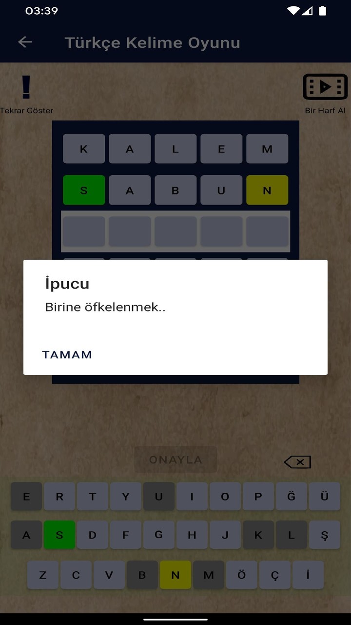 Kelime Oyunu İnternetsiz Wordl screenshot image 5_Popularmodapk.com