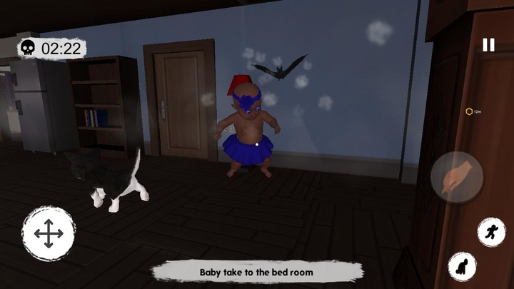 Baby Blue Scary Night House screenshot image 3_Popularmodapk.com