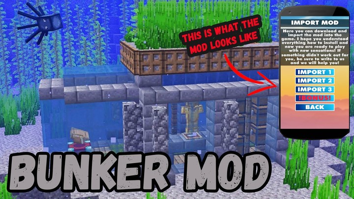 Bunker Mod For Minecraft screenshot image 11_Popularmodapk.com