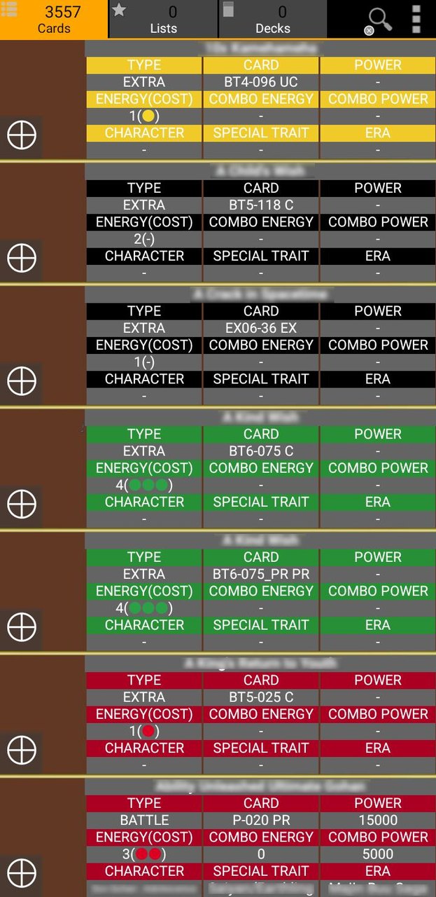 Database for Super Ball TCG screenshot image 1_Popularmodapk.com