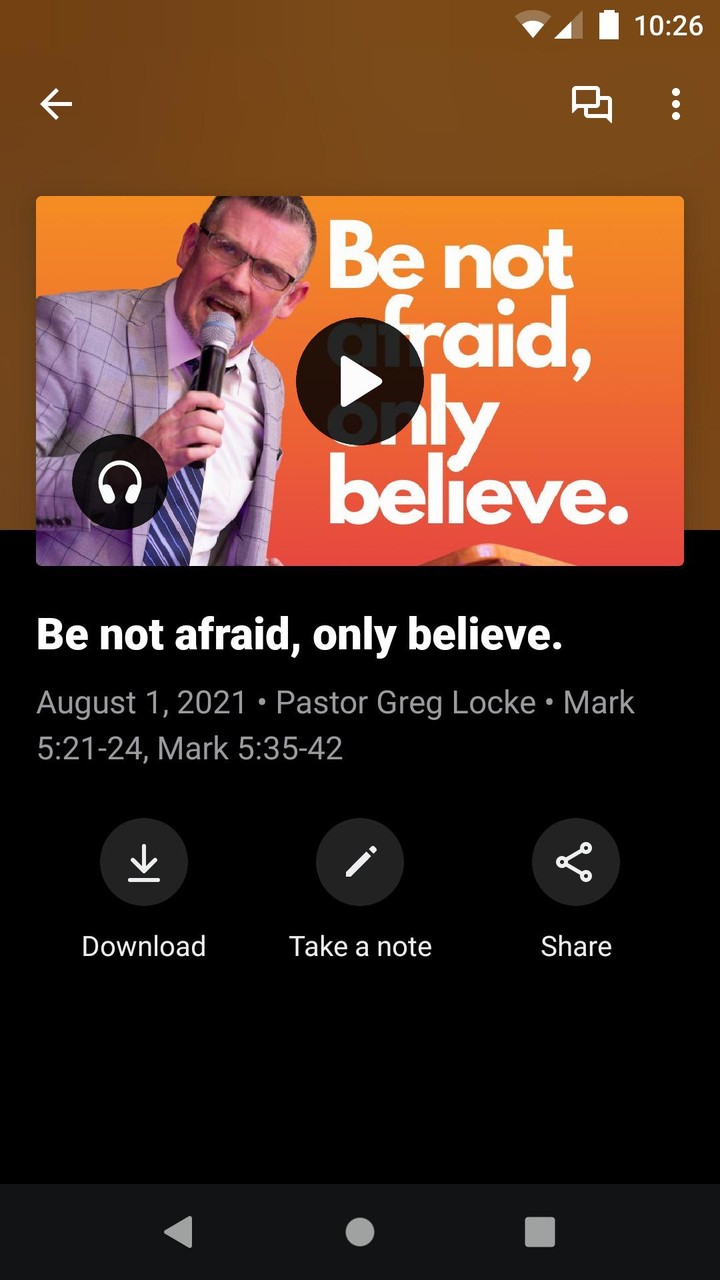 Global Vision Bible Church screenshot image 3_Popularmodapk.com