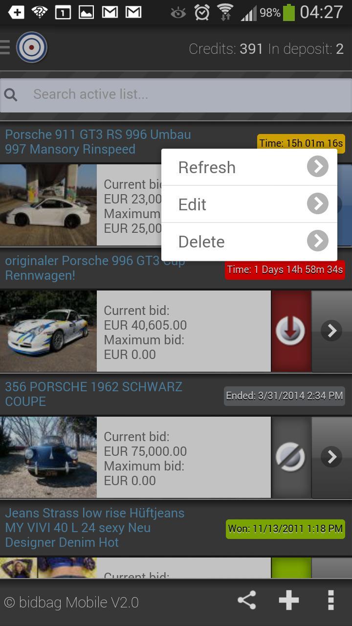Auction bid sniper for eBay screenshot image 2_Popularmodapk.com