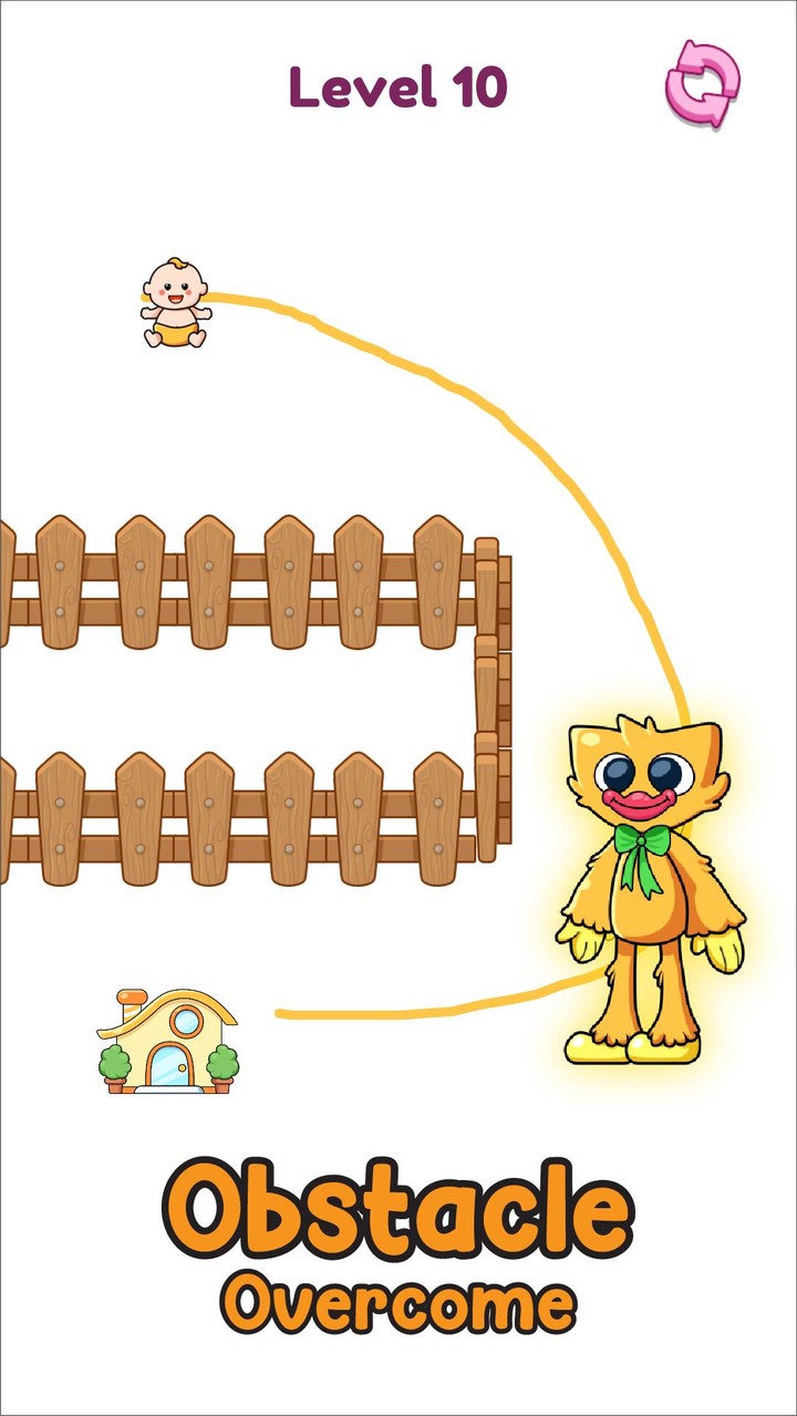 Draw To Go Home: Draw the line screenshot image 5_Popularmodapk.com