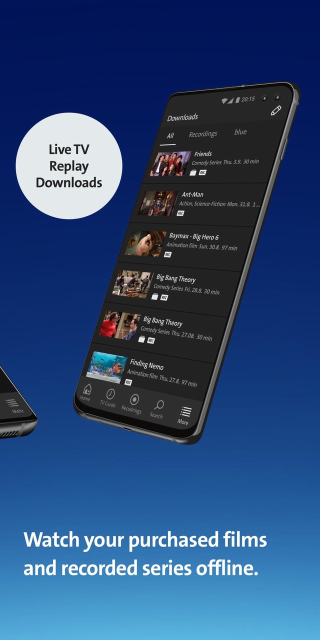 Swisscom blue TV screenshot image 3_Popularmodapk.com