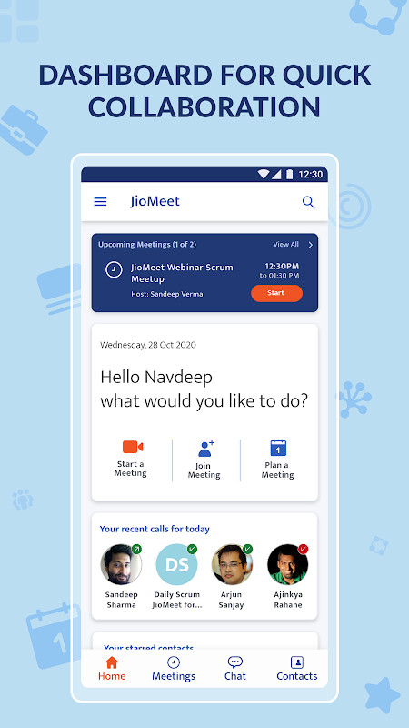 JioMeet screenshot image 4_Popularmodapk.com