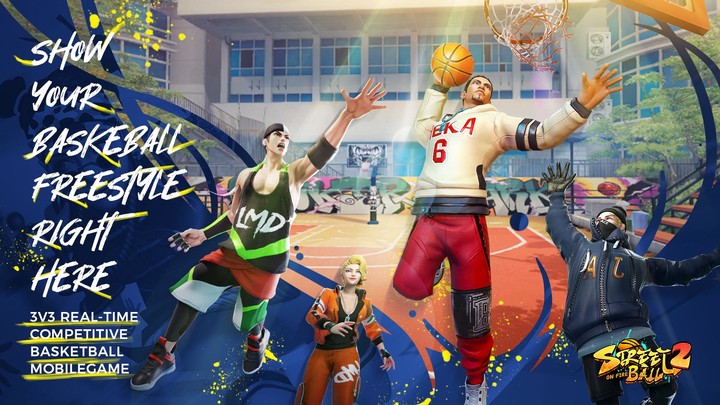 Streetball2: On Fire screenshot image 1_Popularmodapk.com