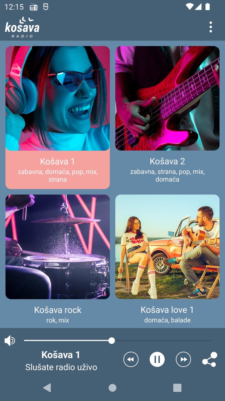 Radio Košava screenshot image 1_Popularmodapk.com