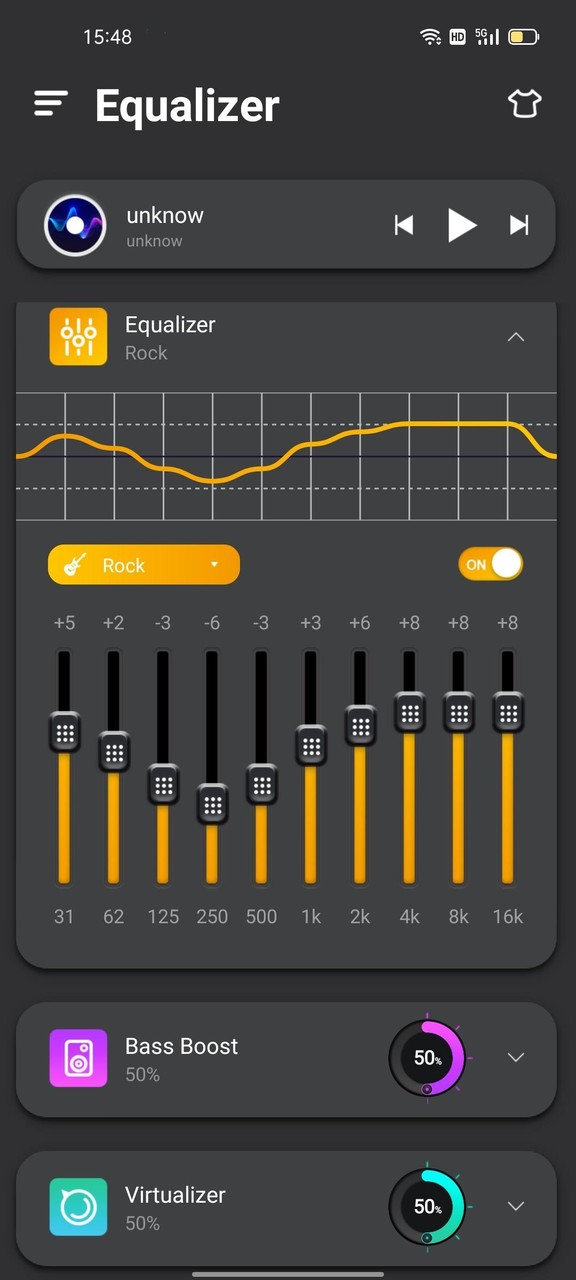 Equalizer, Volume Bass Booster screenshot image 5_Popularmodapk.com