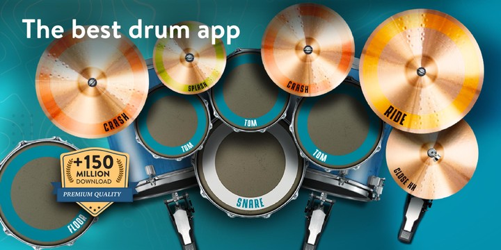 Real Drum: electronic drums screenshot image 1_Popularmodapk.com