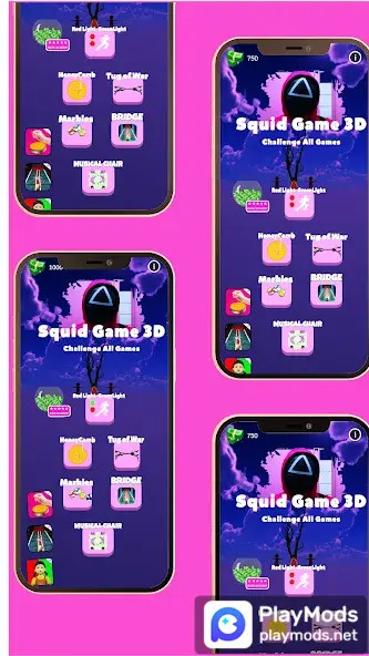 Squid Game: 3D All Squid Games<span>(Unlimited Resources)</span> screenshot image 1_Popularmodapk.com