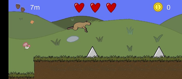 CAPYBARA RUNNER screenshot image 2_Popularmodapk.com